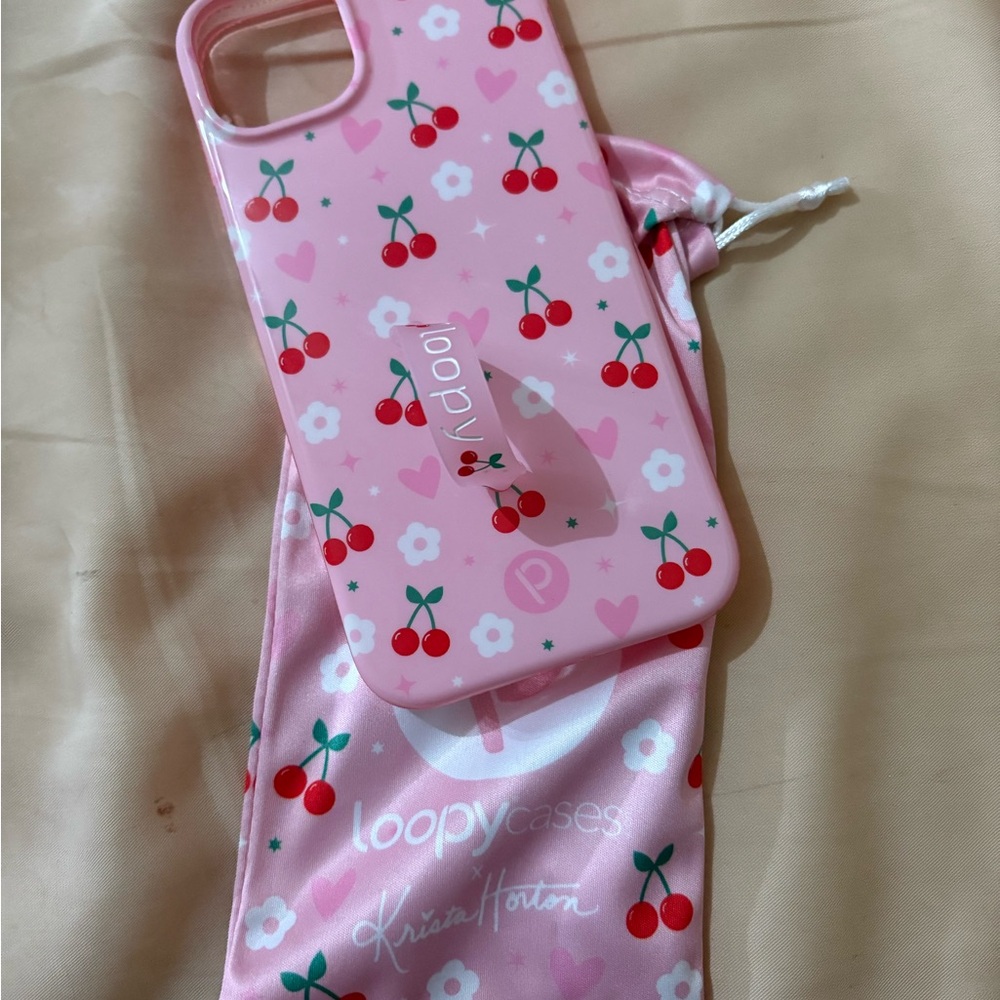 Loopy Case Cherry Blossom Pink Phone Case